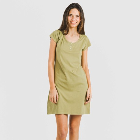 Blusón algodón liso