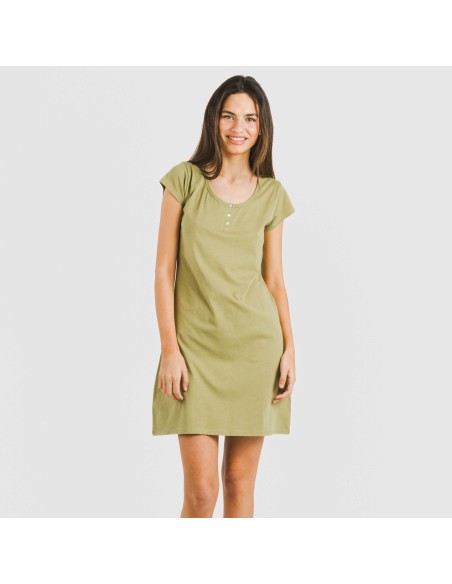 Blusón algodón liso