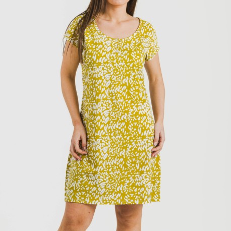 Blusón algodón Miquela lima