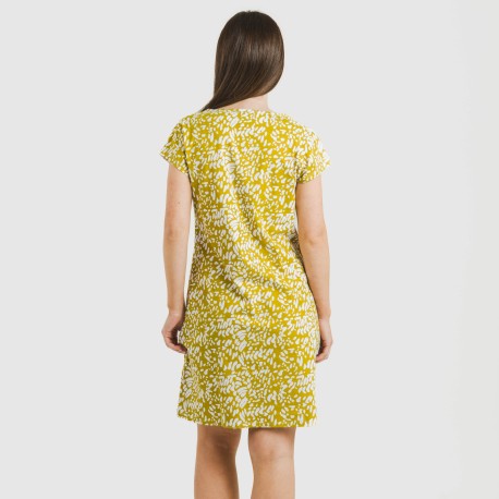 Blusón algodón Miquela lima