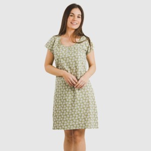 Blusón algodón Medusa verde cacería