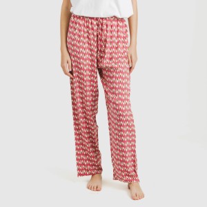 Pantalón viscosa Tana marsala 2