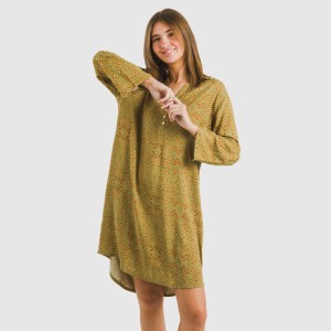 Camisola viscosa Silda verde cacería