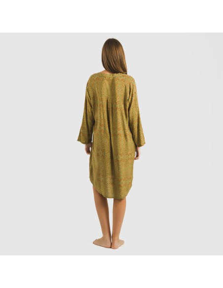 Camisola viscosa Silda verde cacería