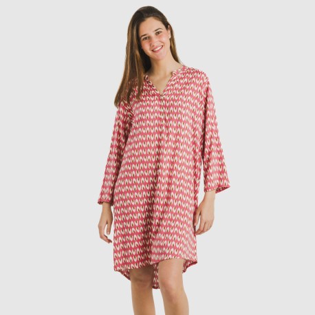 Camisola viscosa Tana marsala