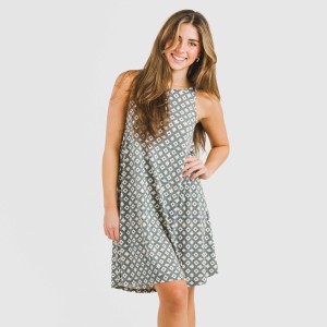 Vestido corto tirantes crepe Narciso indigo 2