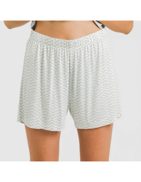 Pijama tirantes mujer viscosa Maximo gris