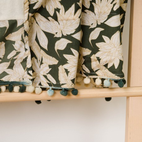 Pack Toalla Pareo + Bolso Charamo verde caceria