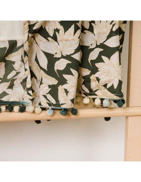 Pack Toalla Pareo + Bolso Charamo verde caceria