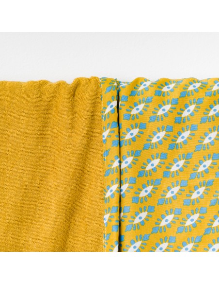 Pack Toalla Pareo + Bolso Sisena ocre