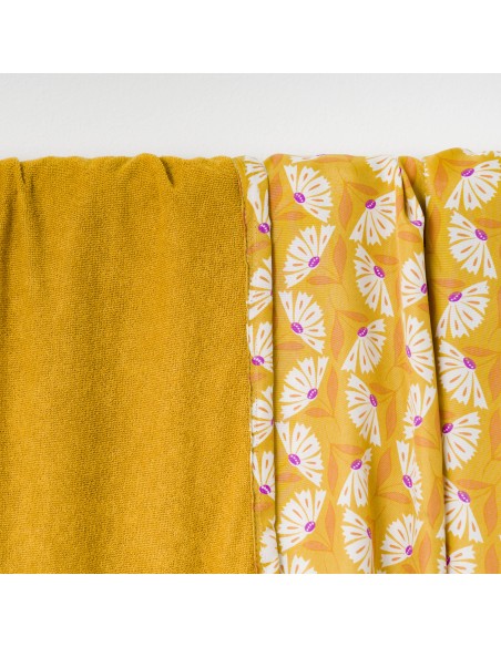 Pack Toalla Pareo + Bolso Calsita ocre