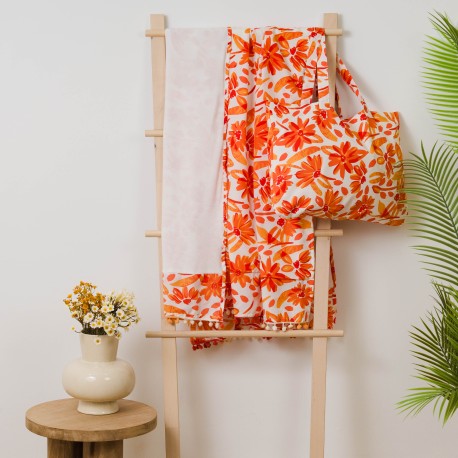 Pack Toalla Pareo + Bolso Rando caldera