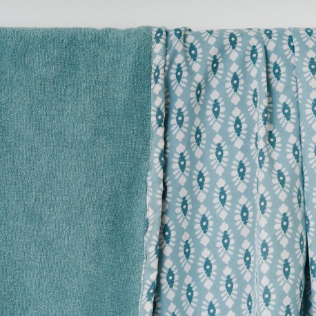 Pack Toalla Pareo + Bolso Walia agua marina