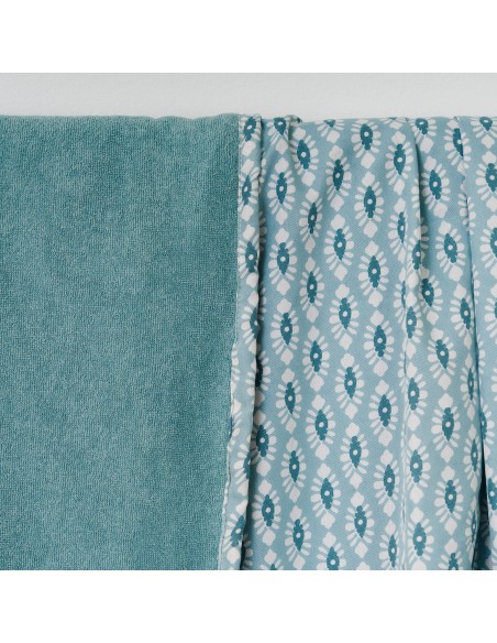 Pack Toalla Pareo + Bolso Walia agua marina