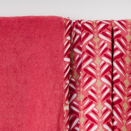 Pack Toalla Pareo + Bolso Eloina marsala