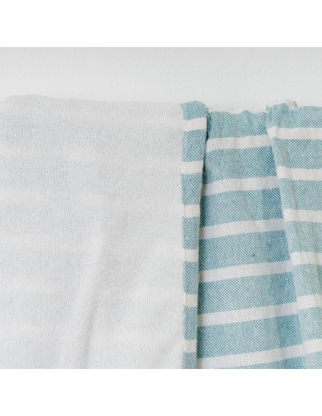 Pack Toalla Pareo + Bolso Raya algodón