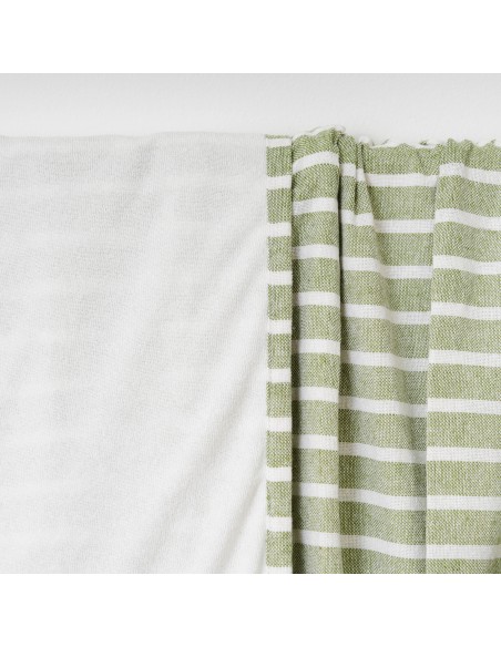 Pack Toalla Pareo + Bolso Raya algodón