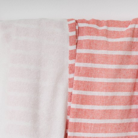 Pack Toalla Pareo + Bolso Raya algodón