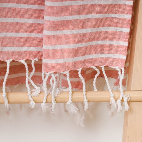 Pack Toalla Pareo + Bolso Raya algodón