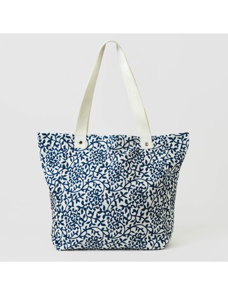 Bolsa loneta Aladero azul