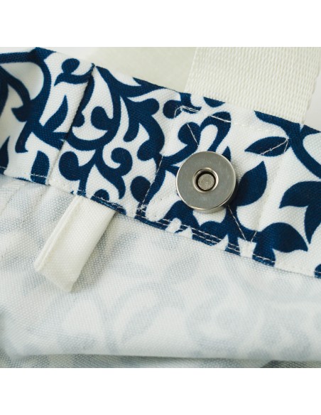 Bolsa loneta Aladero azul