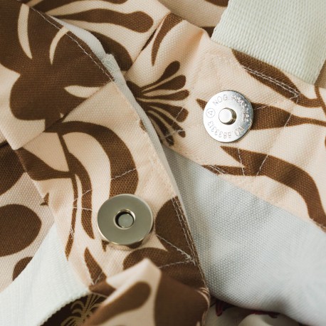 Bolsa loneta Alexis marrón