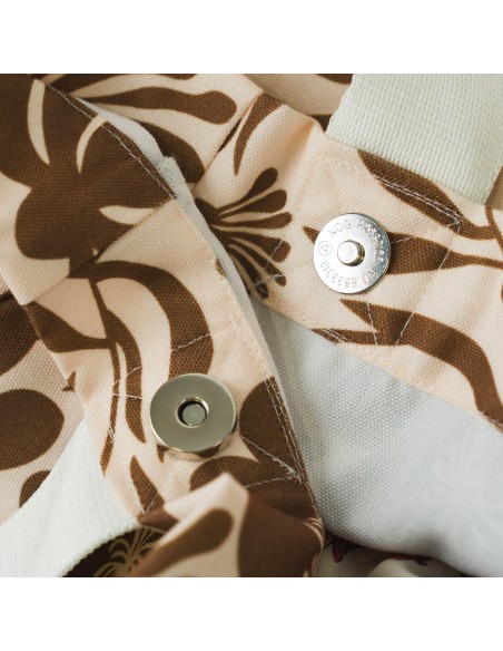 Bolsa loneta Alexis marrón