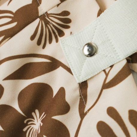 Bolsa loneta Alexis marrón