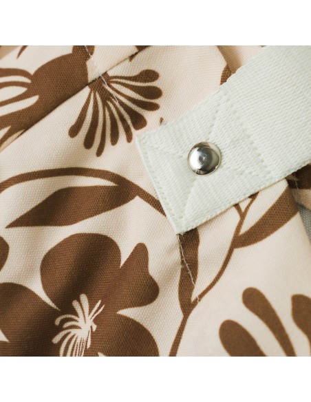 Bolsa loneta Alexis marrón