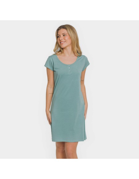 Blusón algodón liso