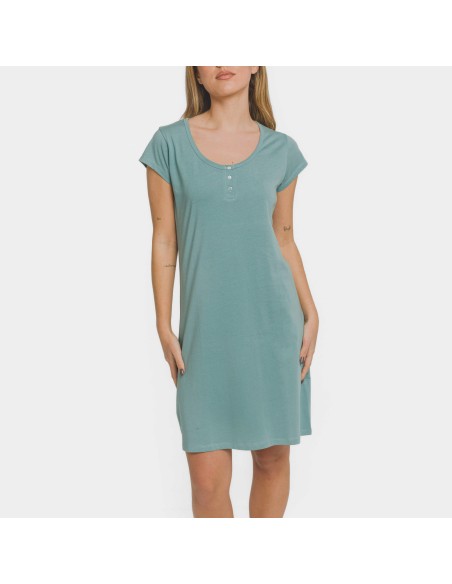 Blusón algodón liso