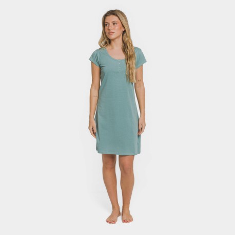 Blusón algodón liso