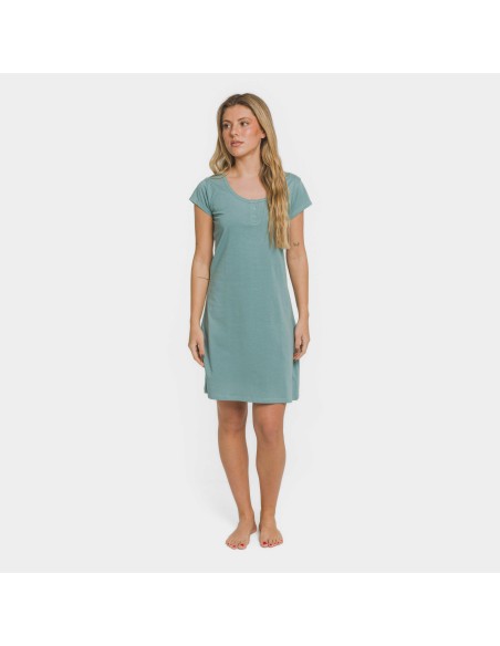 Blusón algodón liso