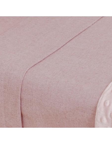 Juego de sábanas franela lisas cuna