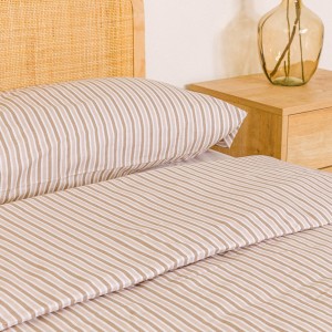 Funda nórdica algodón Raya Brooke arena