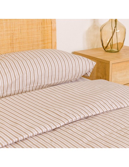 Funda nórdica algodón Raya Brooke arena