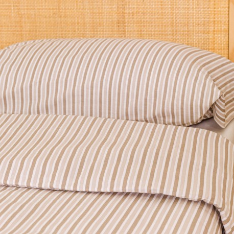 Funda nórdica algodón Raya Brooke arena