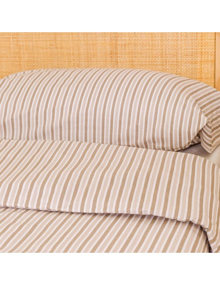 Funda nórdica algodón Raya Brooke arena