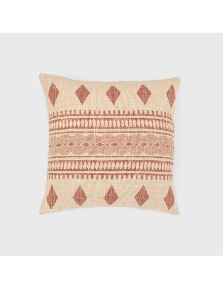 Cojín cuadrante algodón Fauno 45x45 - funda + relleno