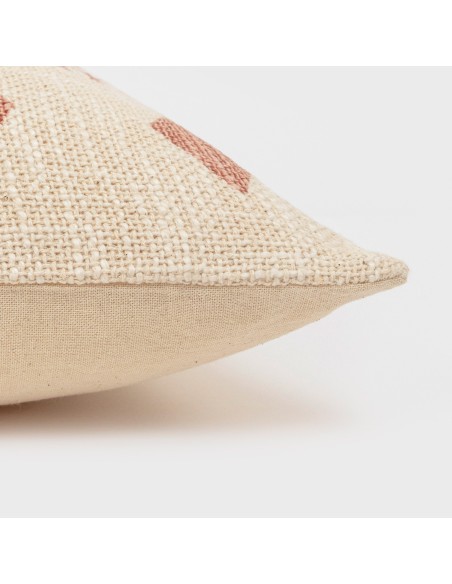 Cojín cuadrante algodón Fauno 45x45 - funda + relleno