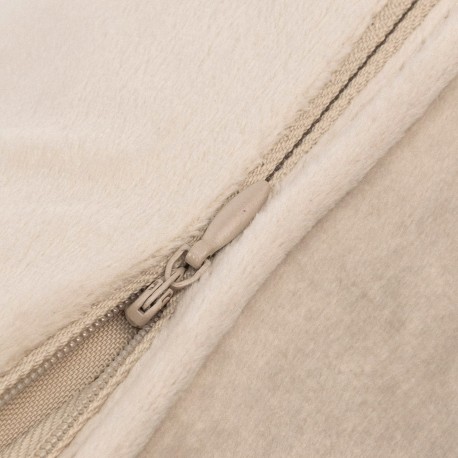 Cojín rectangular 30x50 New terciopelo liso - funda + relleno