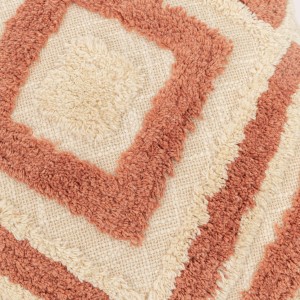 Cojín cuadrante algodón Basel 45x45 - funda + relleno 2