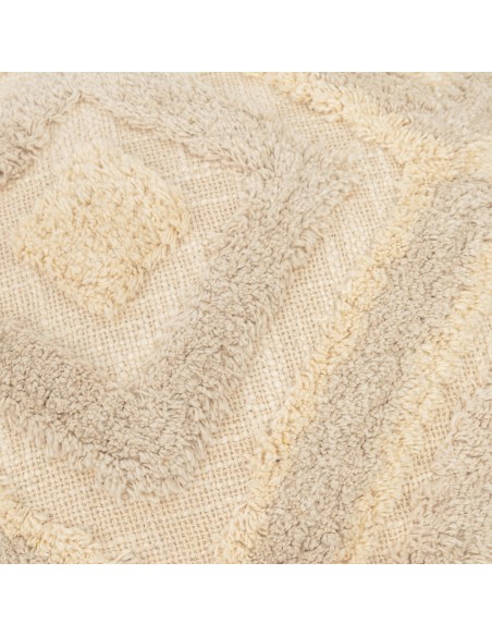 Cojín cuadrante algodón Basel 45x45 - funda + relleno