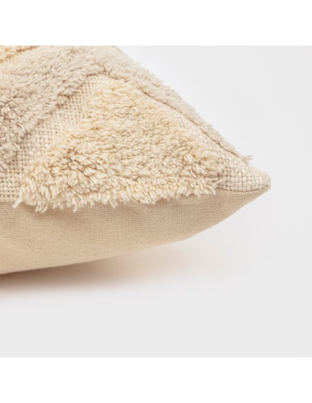 Cojín cuadrante algodón Basel 45x45 - funda + relleno