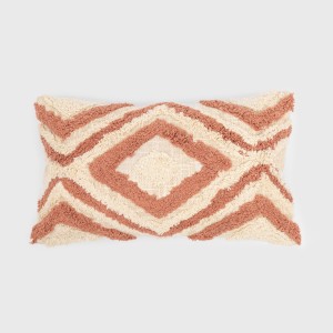 Cojín rectangular algodón 30x50 Basel - funda + relleno