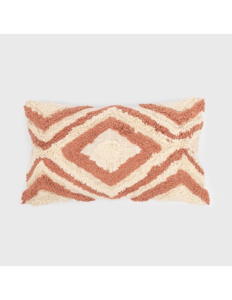 Cojín rectangular algodón 30x50 Basel - funda + relleno