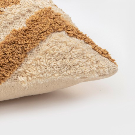 Cojín rectangular algodón 30x50 Basel - funda + relleno