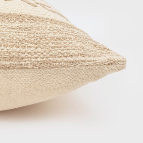 Cojín cuadrante algodón Burton 45x45 - funda + relleno