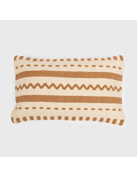 Cojín rectangular algodón Leito 30x50 - funda + relleno
