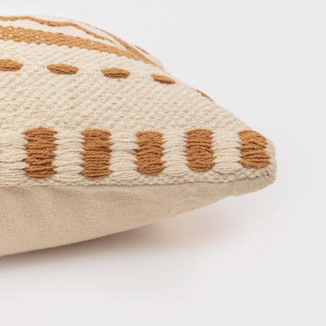 Cojín rectangular algodón Leito 30x50 - funda + relleno